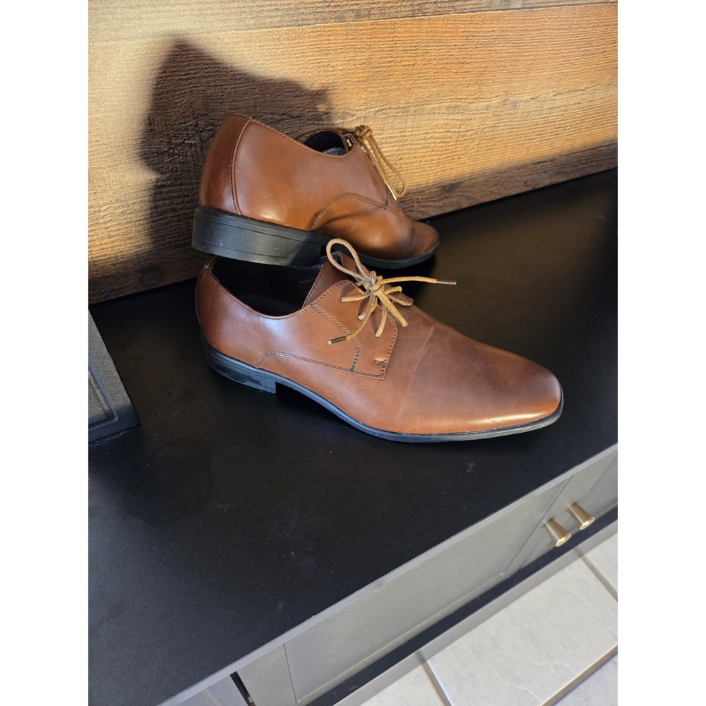 leather Bravo King-1 oxford dress shoes Men 8.5